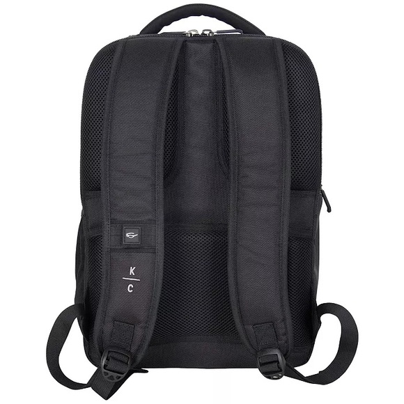 LOT 2 Kenneth Cole Reaction Brooklyn Commuter 16" Backpack - Navy and Charcoal - Picture 7 of 15